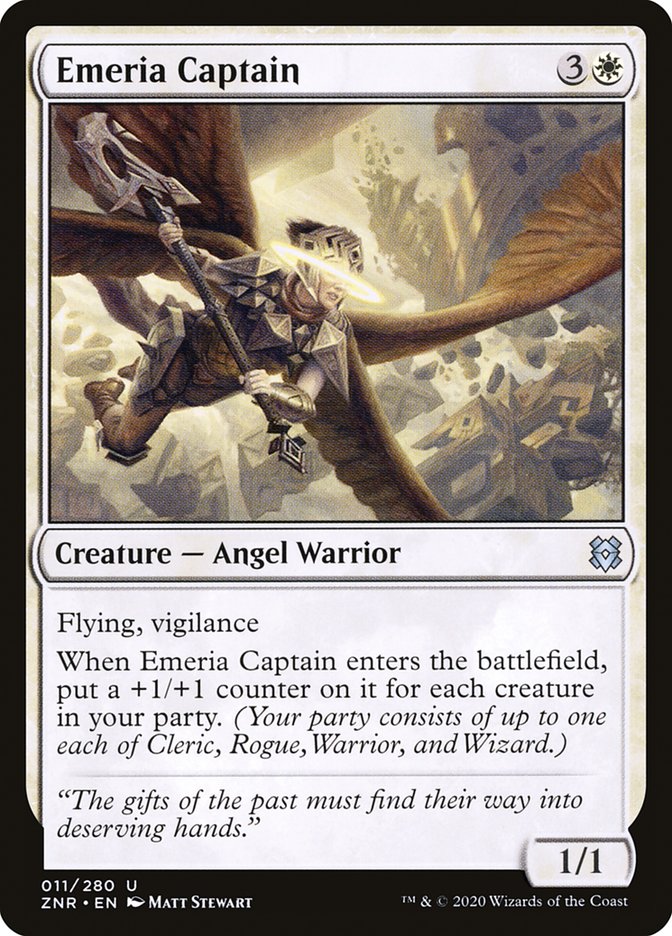 Emeria Captain [Zendikar Rising] | Good Games Morley