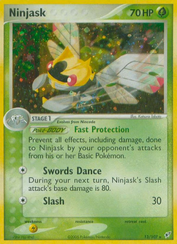 Ninjask (13/107) [EX: Deoxys] | Good Games Morley