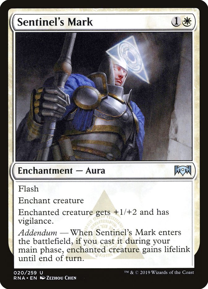 Sentinel's Mark [Ravnica Allegiance] | Good Games Morley