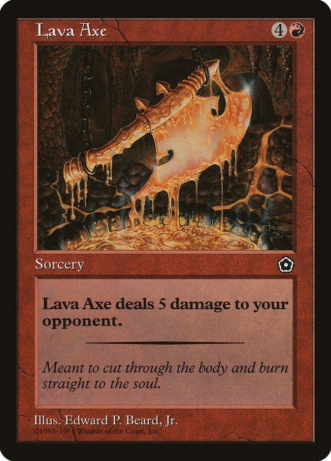 Lava Axe [Portal Second Age] | Good Games Morley