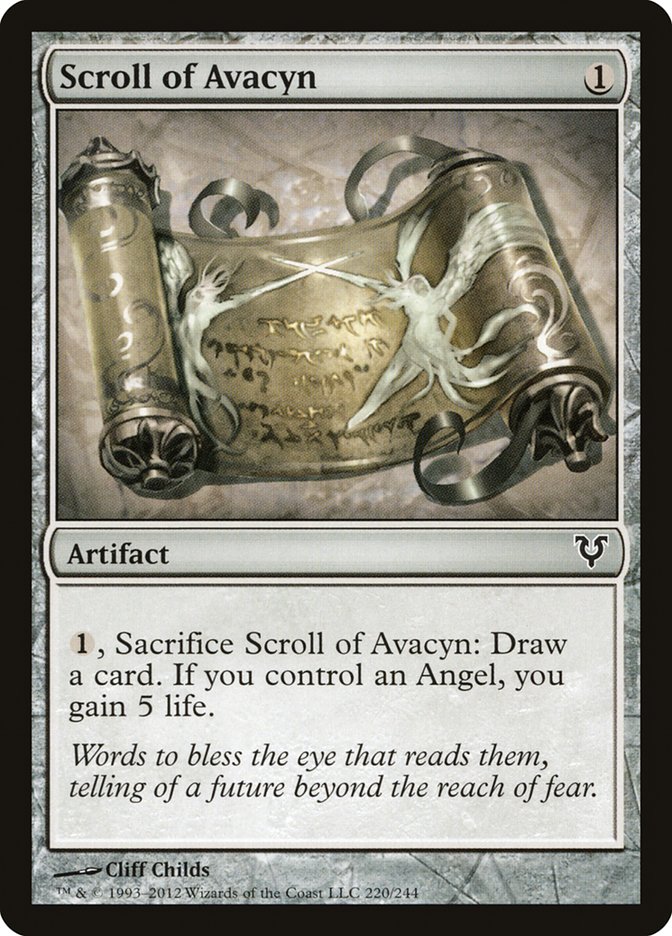 Scroll of Avacyn [Avacyn Restored] | Good Games Morley