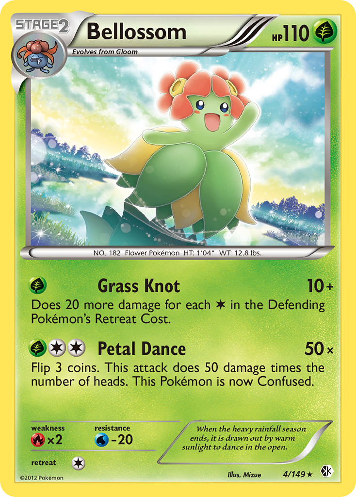 Bellossom (4/149) [Black & White: Boundaries Crossed] | Good Games Morley