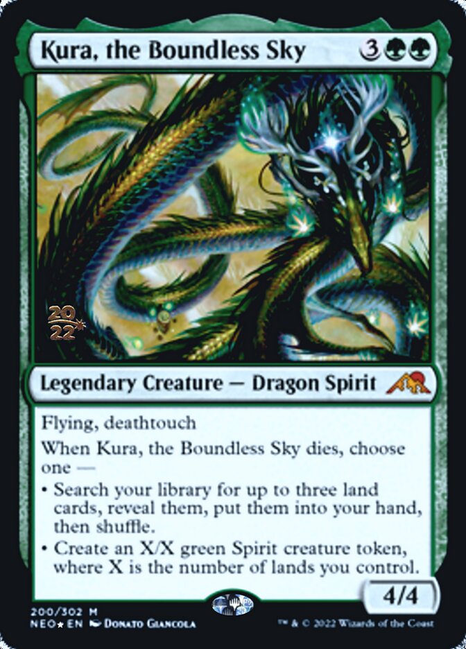 Kura, the Boundless Sky [Kamigawa: Neon Dynasty Prerelease Promos] | Good Games Morley