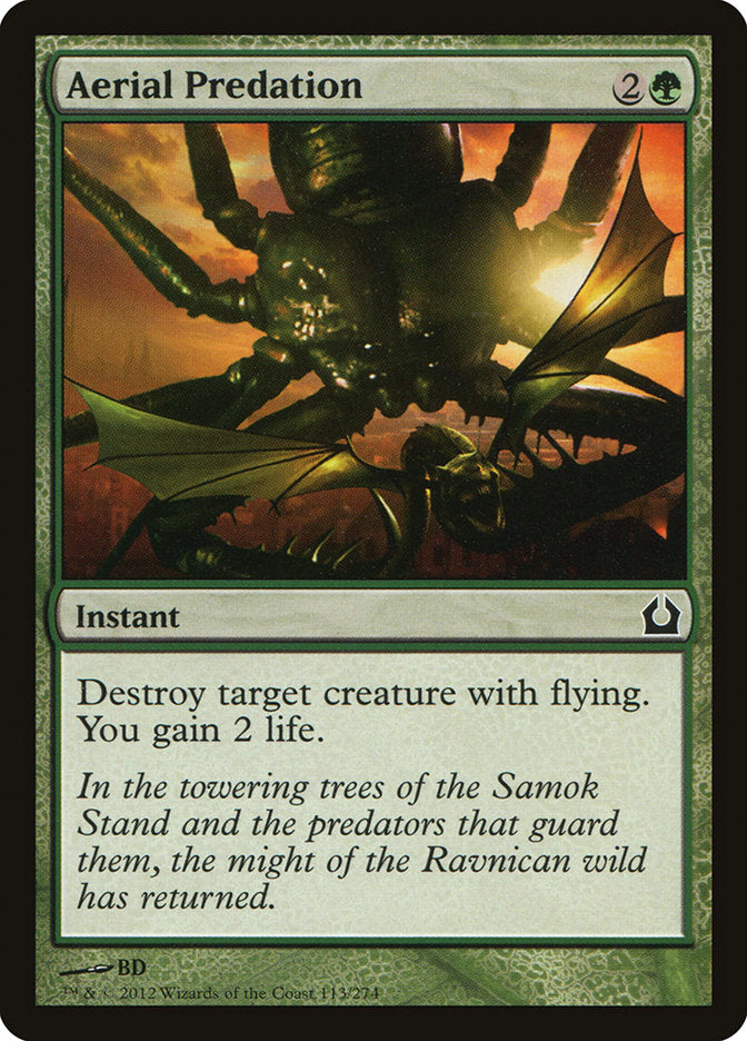 Aerial Predation [Return to Ravnica] | Good Games Morley