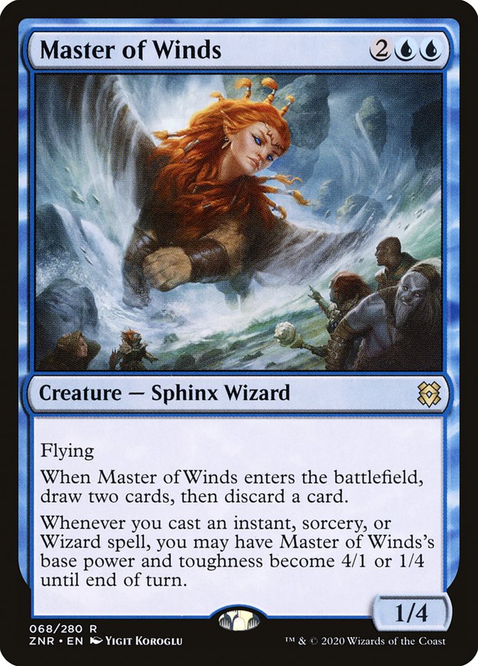 Master of Winds [Zendikar Rising] | Good Games Morley