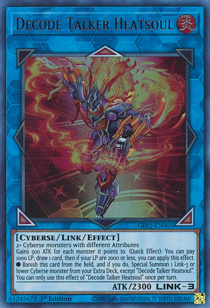 Decode Talker Heatsoul [GFP2-EN005] Ultra Rare | Good Games Morley