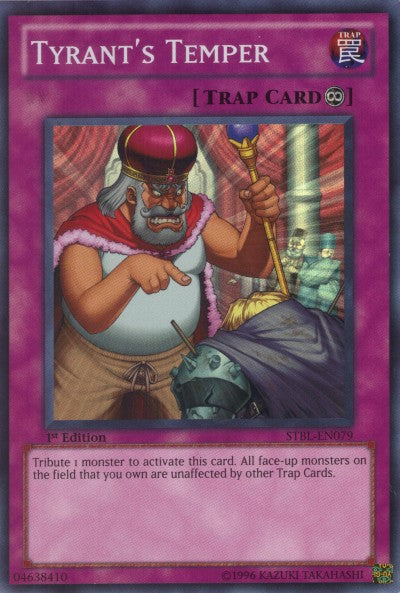 Tyrant's Temper [STBL-EN079] Super Rare | Good Games Morley