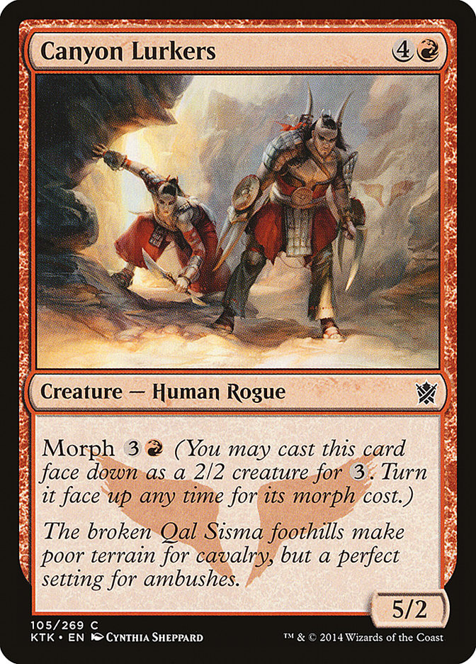Canyon Lurkers [Khans of Tarkir] | Good Games Morley