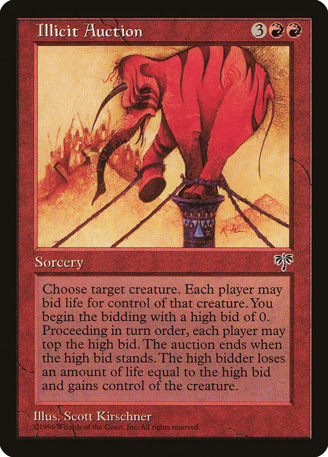 Illicit Auction [Mirage] | Good Games Morley