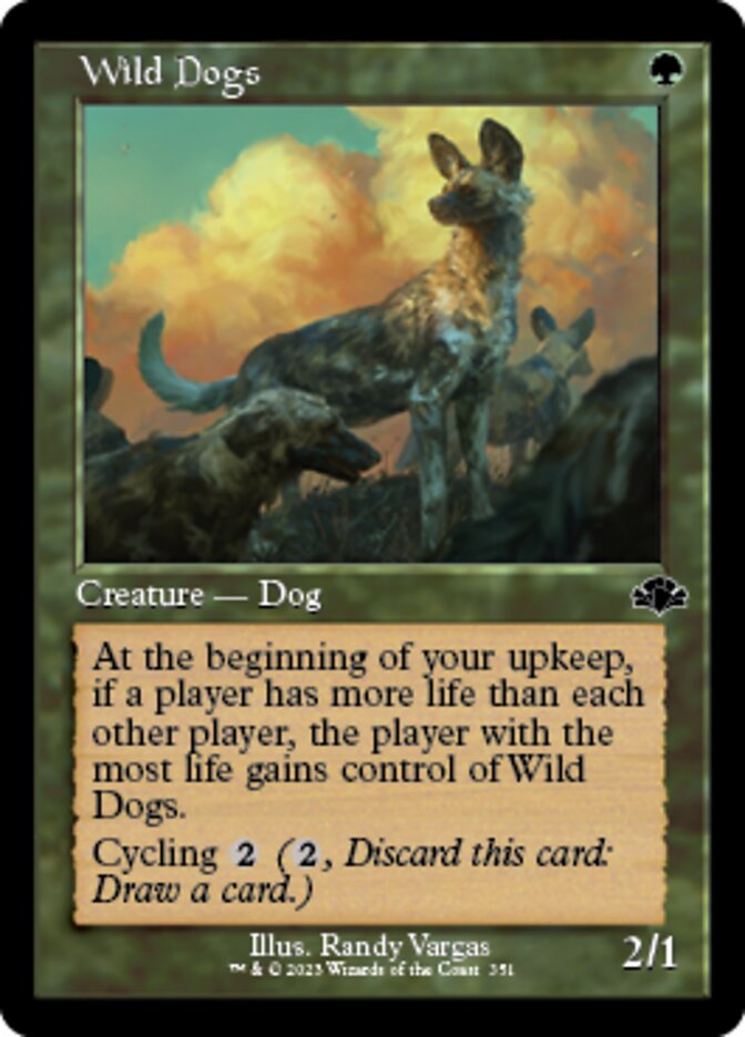 Wild Dogs (Retro) [Dominaria Remastered] | Good Games Morley
