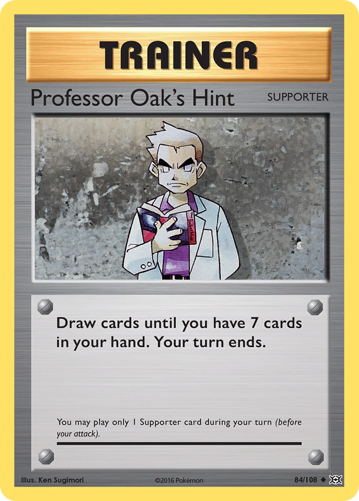 Professor Oak's Hint (84/108) [XY: Evolutions] | Good Games Morley