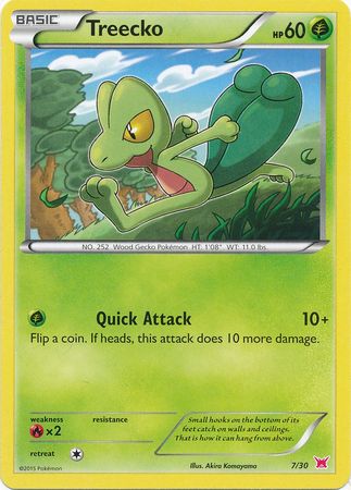 Treecko (7/30) [XY: Trainer Kit 2 - Latias] | Good Games Morley