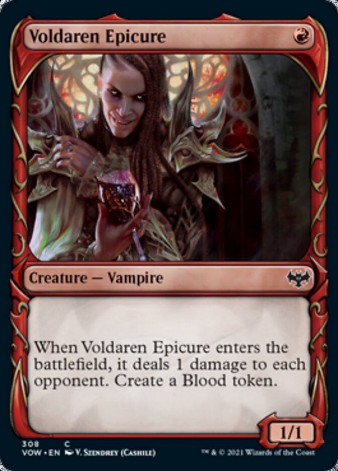 Voldaren Epicure (Showcase Fang Frame) [Innistrad: Crimson Vow] | Good Games Morley
