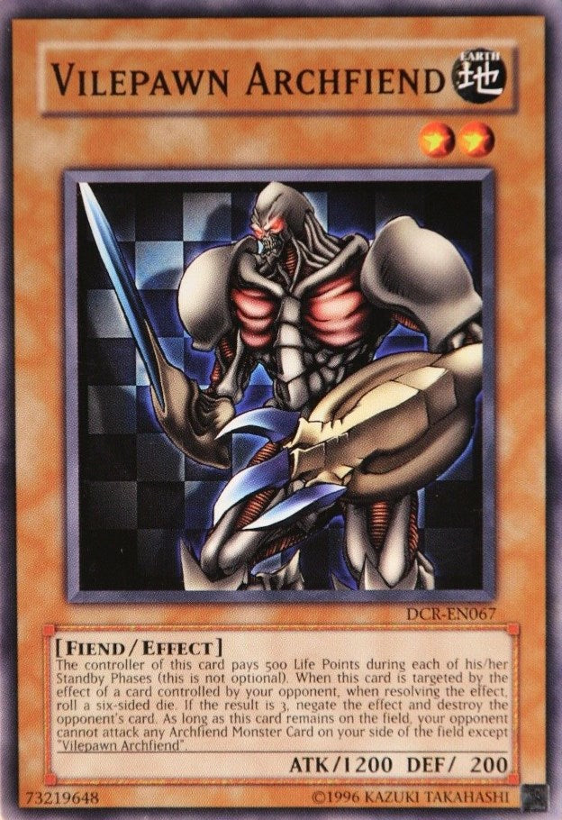Vilepawn Archfiend [DCR-EN067] Common | Good Games Morley