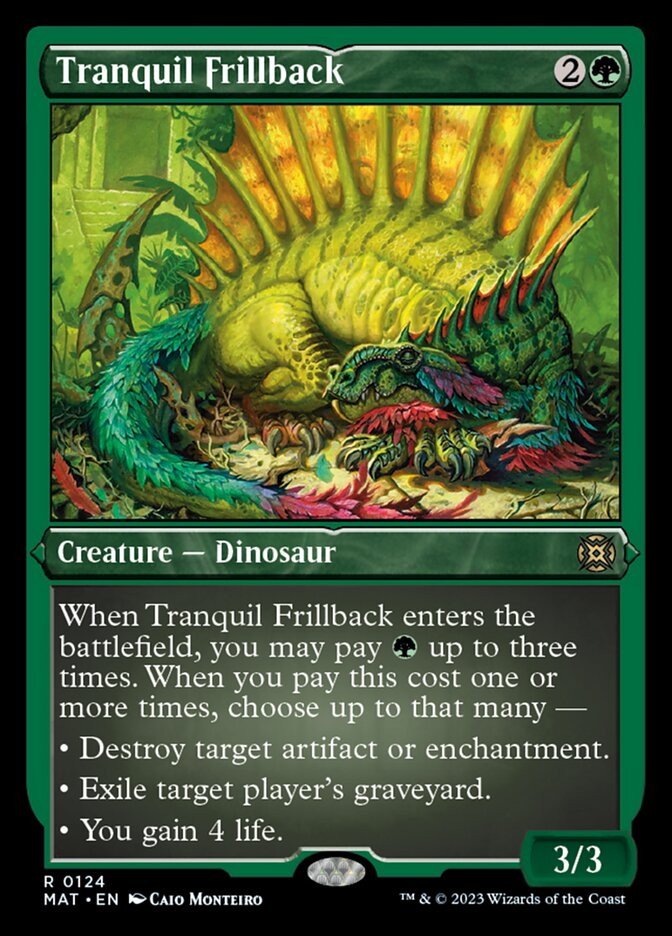 Tranquil Frillback (Foil Etched) [March of the Machine: The Aftermath] | Good Games Morley