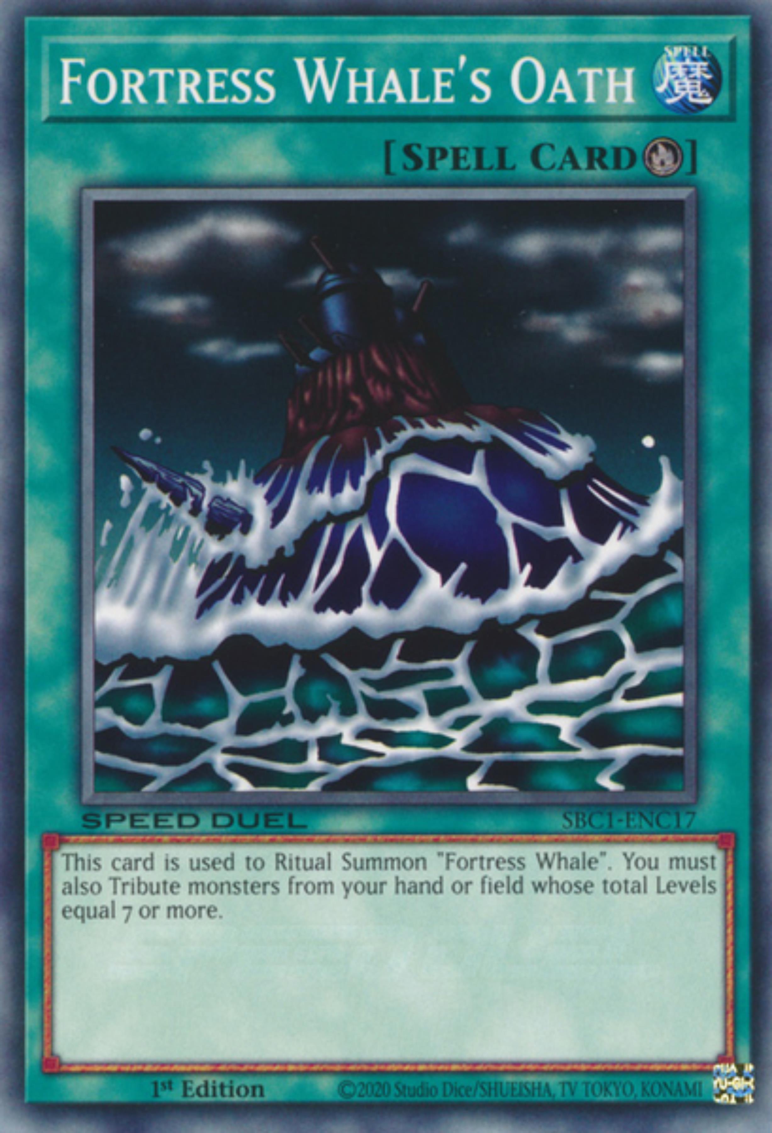 Fortress Whale's Oath [SBC1-ENC17] Common | Good Games Morley
