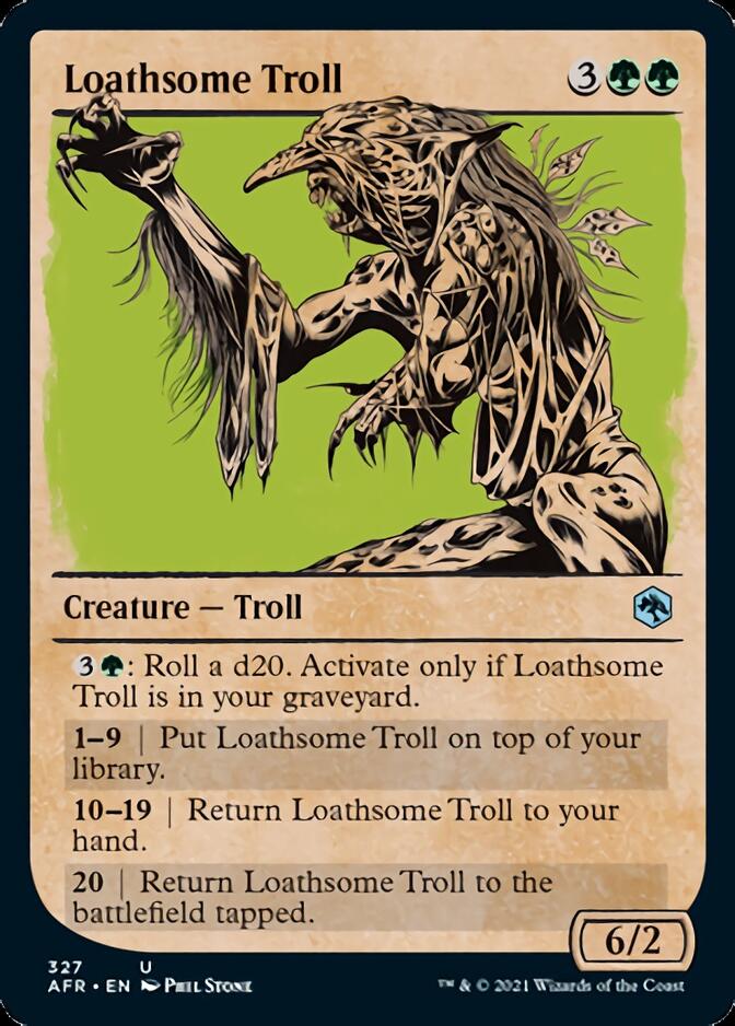 Loathsome Troll (Showcase) [Dungeons & Dragons: Adventures in the Forgotten Realms] | Good Games Morley