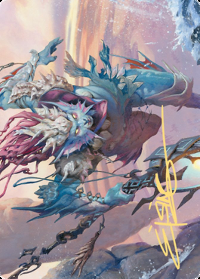 Umara Wizard (Art Series) [Zendikar Rising Art Series] | Good Games Morley