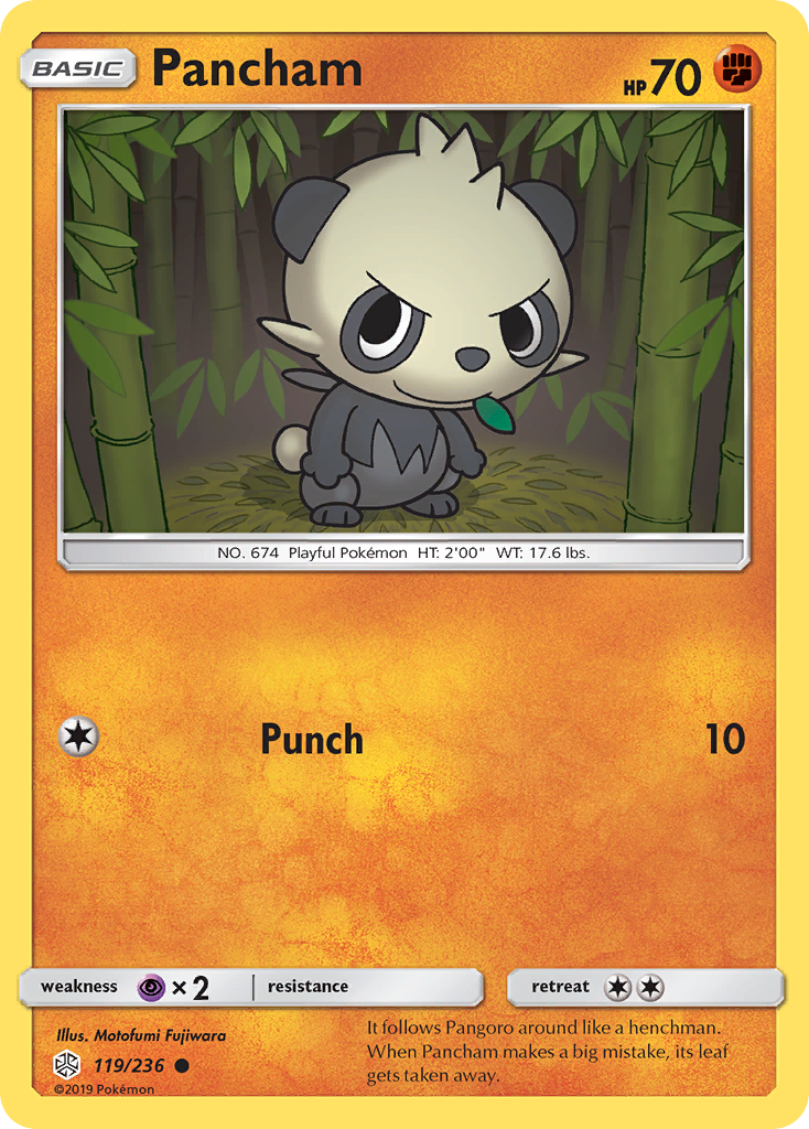 Pancham (119/236) [Sun & Moon: Cosmic Eclipse] | Good Games Morley