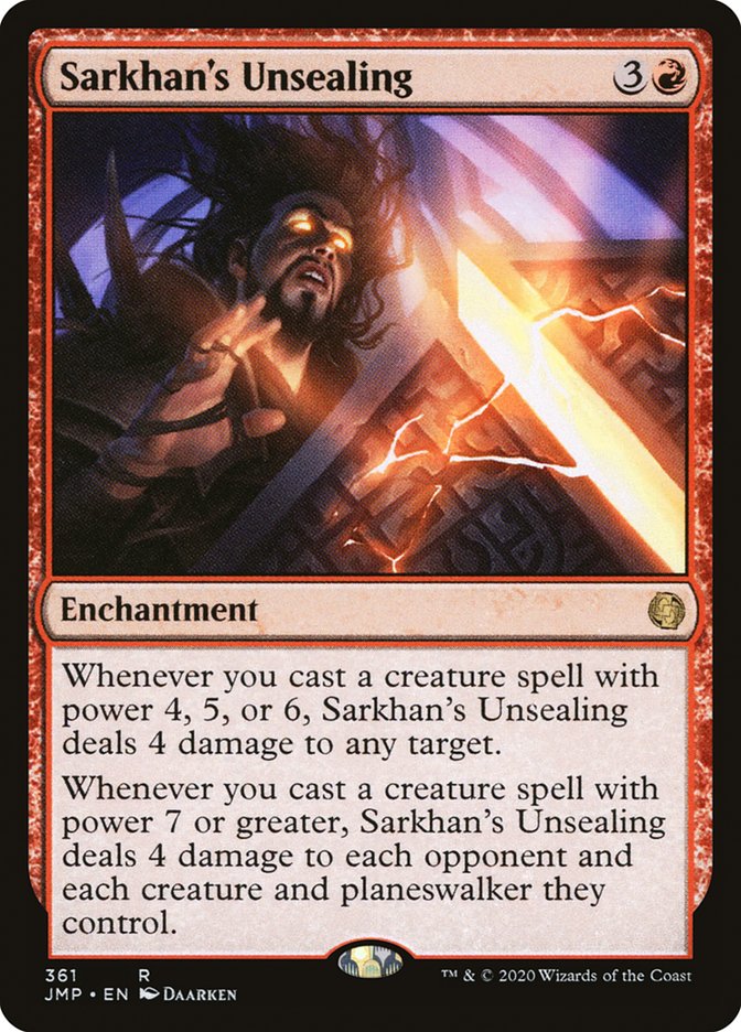 Sarkhan's Unsealing [Jumpstart] | Good Games Morley