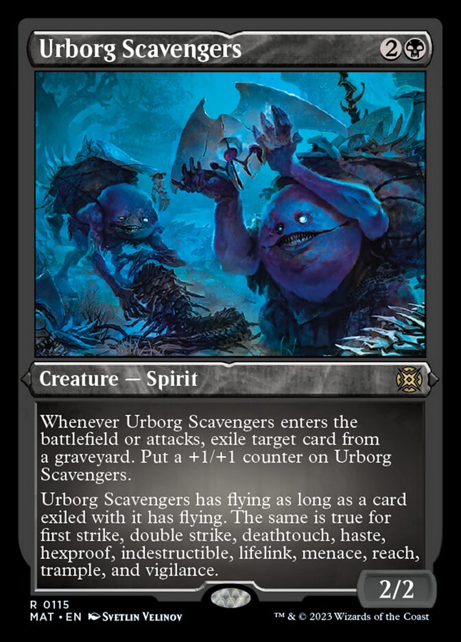 Urborg Scavengers (Foil Etched) [March of the Machine: The Aftermath] | Good Games Morley