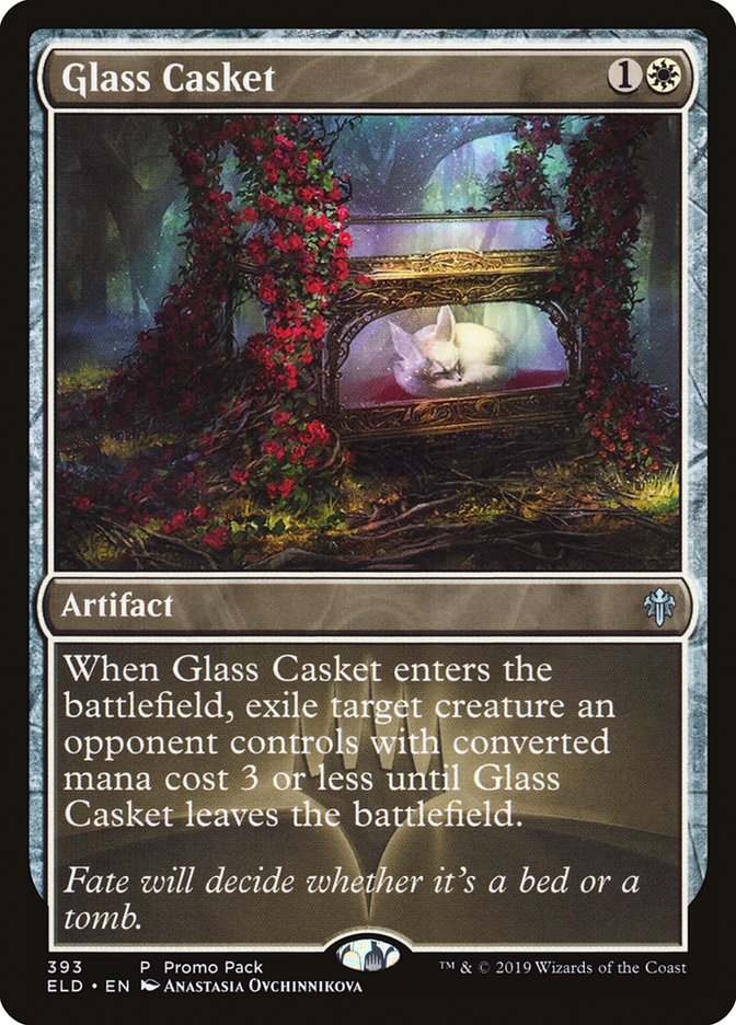 Glass Casket (Promo Pack) [Throne of Eldraine Promos] | Good Games Morley