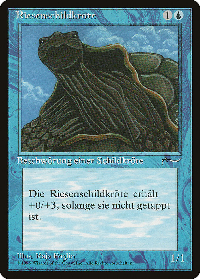 Giant Tortoise (German) - "Riesenschildkrote" [Renaissance] | Good Games Morley