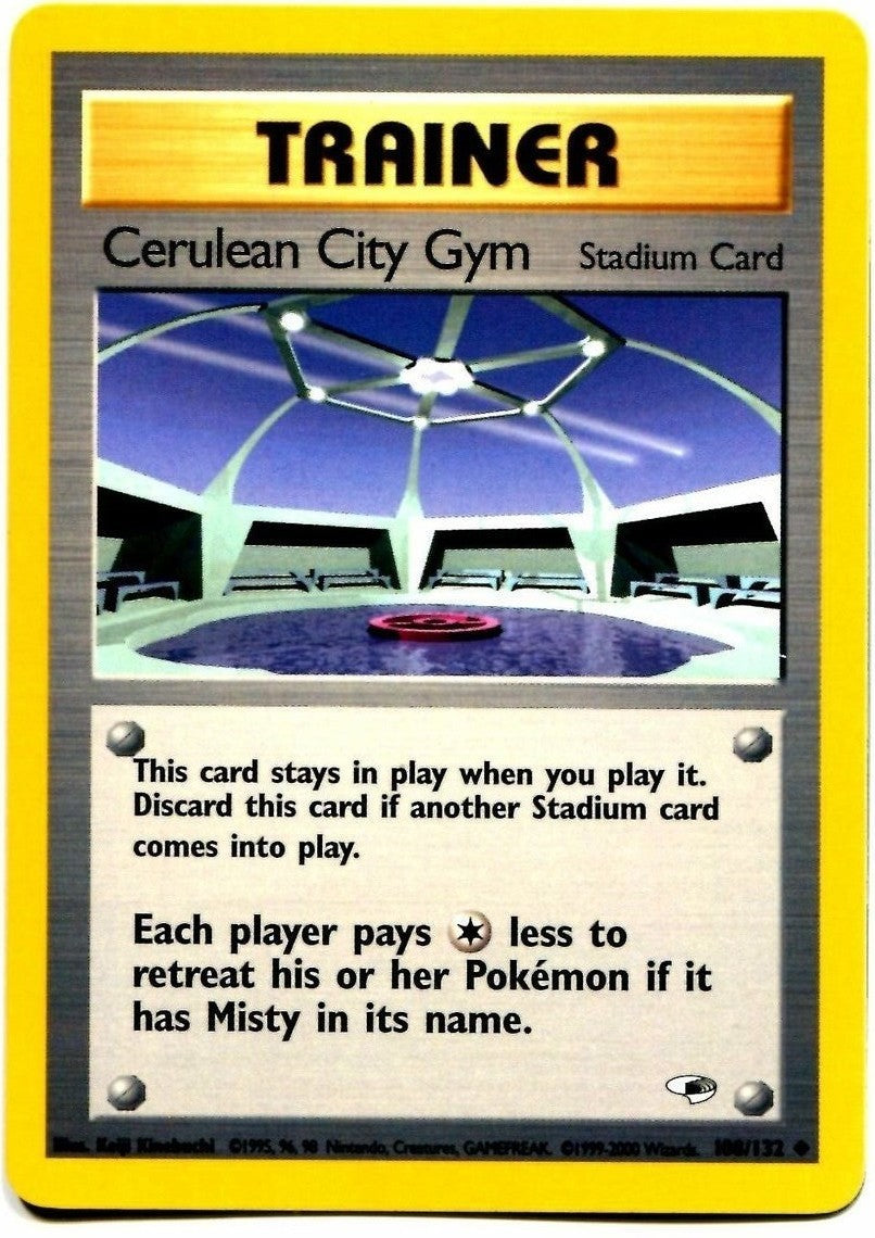 Cerulean City Gym (108/132) [Gym Heroes Unlimited] | Good Games Morley