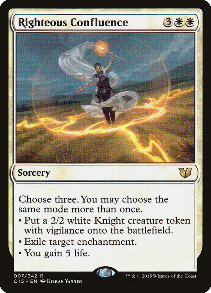 Righteous Confluence [Commander 2015] | Good Games Morley