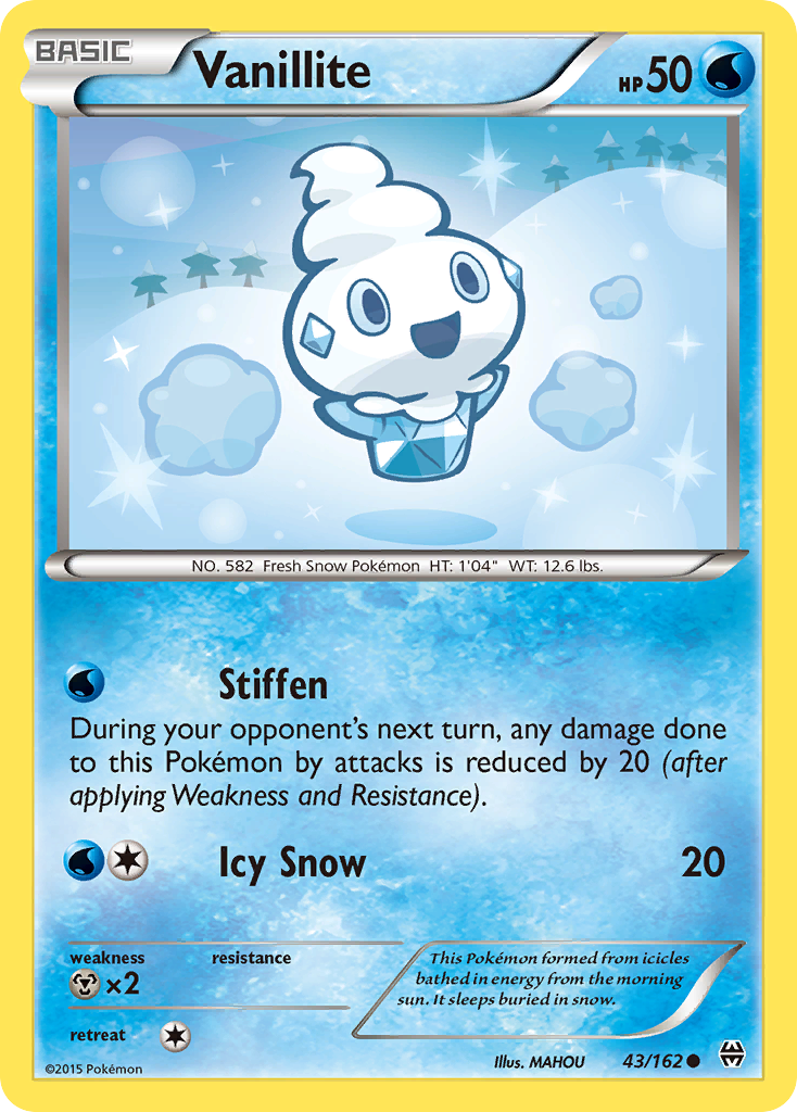 Vanillite (43/162) [XY: BREAKthrough] | Good Games Morley