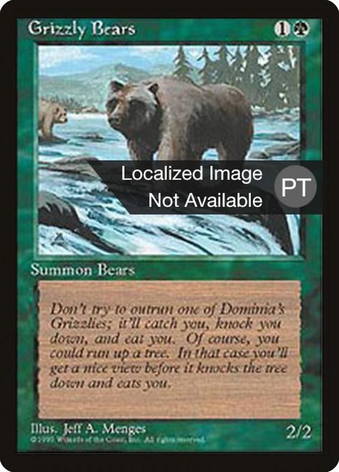 Grizzly Bears [Fourth Edition (Foreign Black Border)] | Good Games Morley