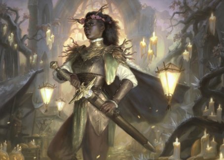 Sungold Sentinel Art Card [Innistrad: Midnight Hunt Art Series] | Good Games Morley