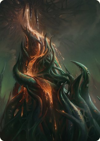 Copperline Gorge Art Card [Phyrexia: All Will Be One Art Series] | Good Games Morley