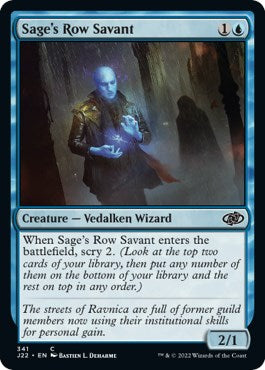 Sage's Row Savant [Jumpstart 2022] | Good Games Morley