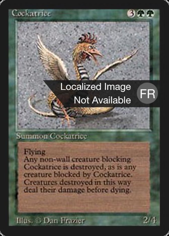 Cockatrice [Foreign Black Border] | Good Games Morley