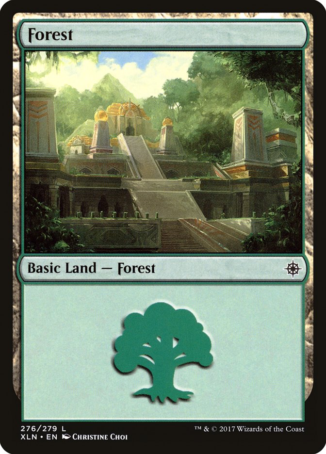 Forest (276) [Ixalan] | Good Games Morley
