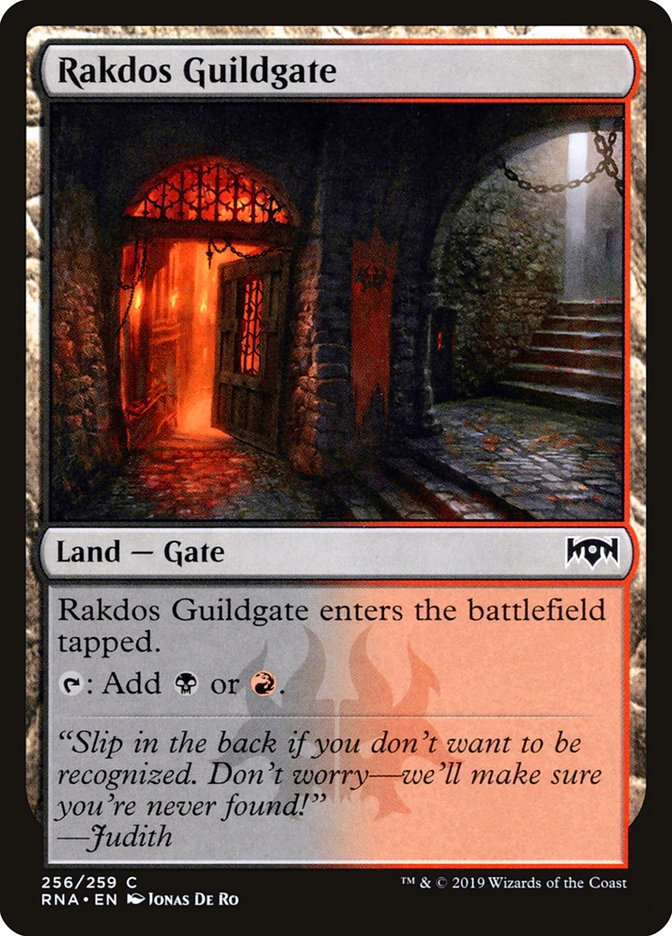 Rakdos Guildgate (256/259) [Ravnica Allegiance] | Good Games Morley
