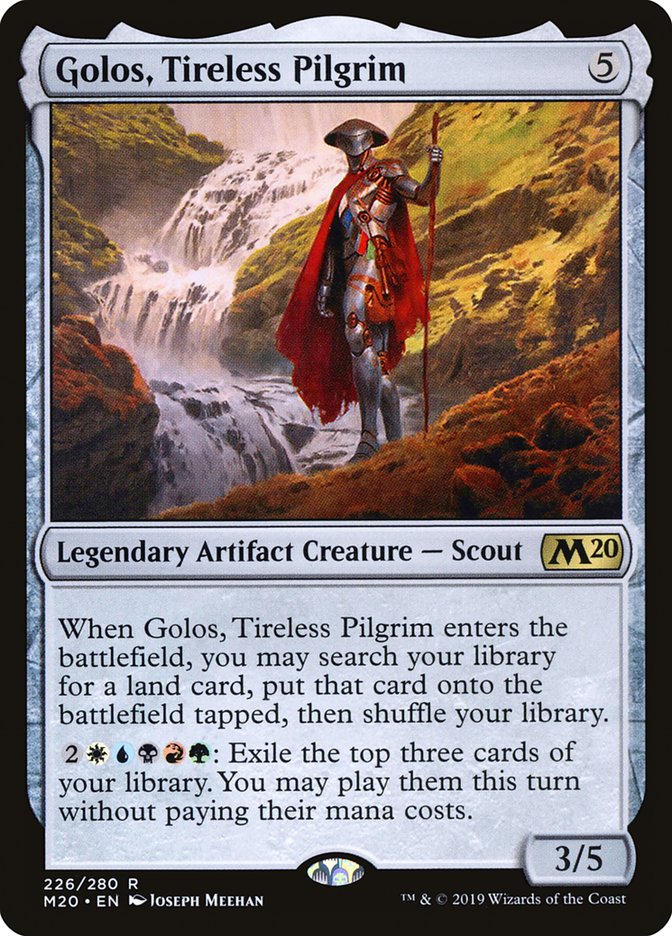 Golos, Tireless Pilgrim [Core Set 2020] | Good Games Morley