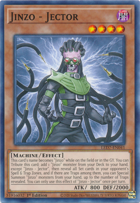 Jinzo - Jector [LED7-EN041] Common | Good Games Morley