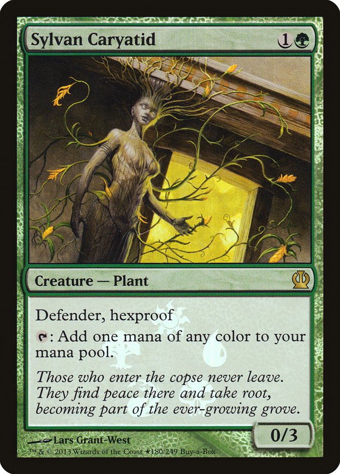 Sylvan Caryatid (Buy-A-Box) [Theros Promos] | Good Games Morley