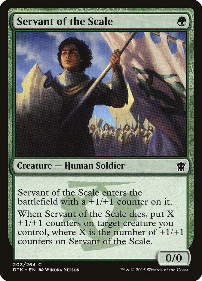 Servant of the Scale [Dragons of Tarkir] | Good Games Morley