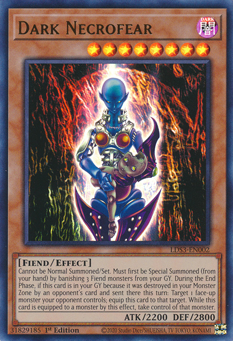 Dark Necrofear [LDS3-EN002] Ultra Rare | Good Games Morley