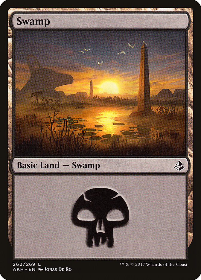 Swamp (262) [Amonkhet] | Good Games Morley