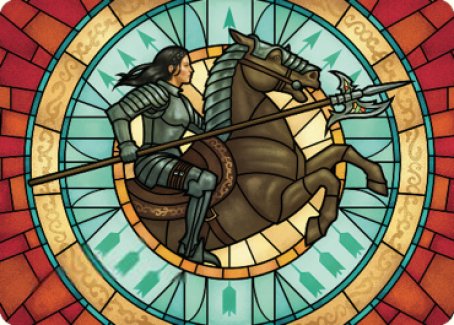 Tori D'Avenant, Fury Rider Art Card [Dominaria United Art Series] | Good Games Morley