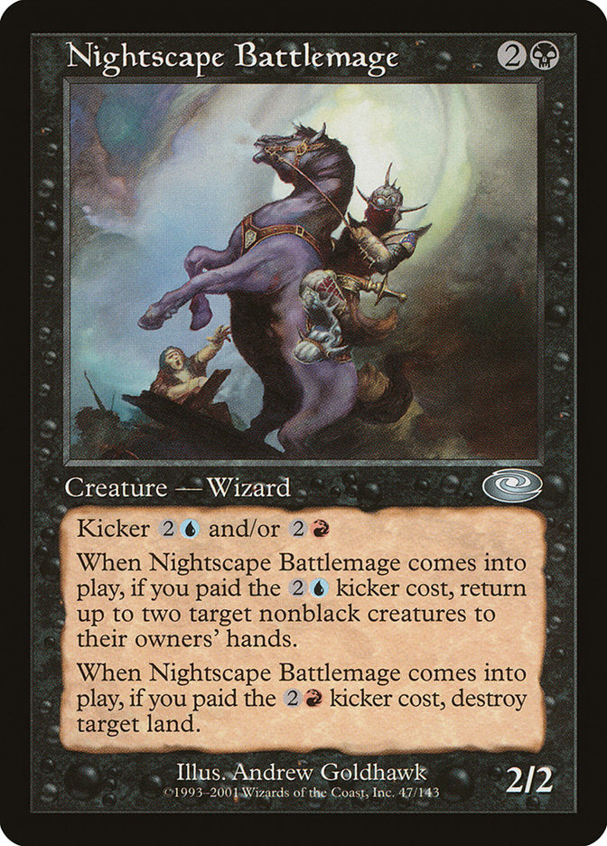 Nightscape Battlemage [Planeshift] | Good Games Morley