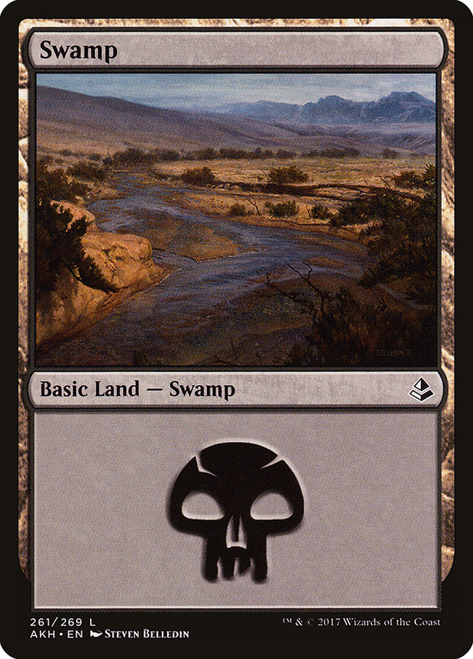 Swamp (261) [Amonkhet] | Good Games Morley