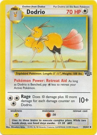 Dodrio (34/64) [Jungle Unlimited] | Good Games Morley