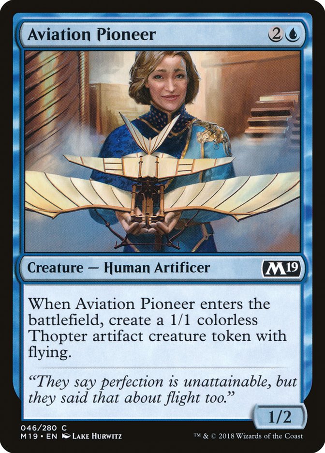 Aviation Pioneer [Core Set 2019] | Good Games Morley
