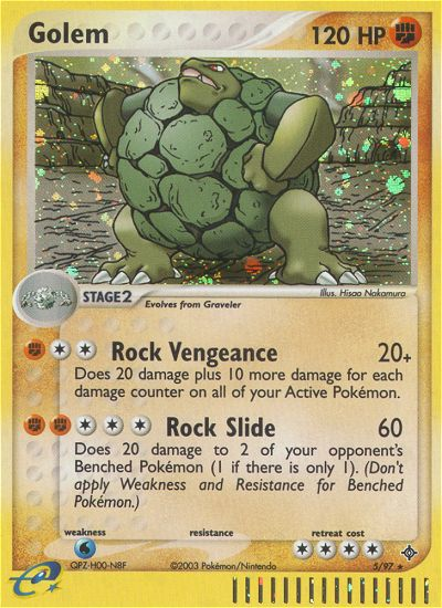 Golem (5/97) [EX: Dragon] | Good Games Morley