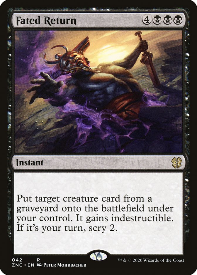 Fated Return [Zendikar Rising Commander] | Good Games Morley